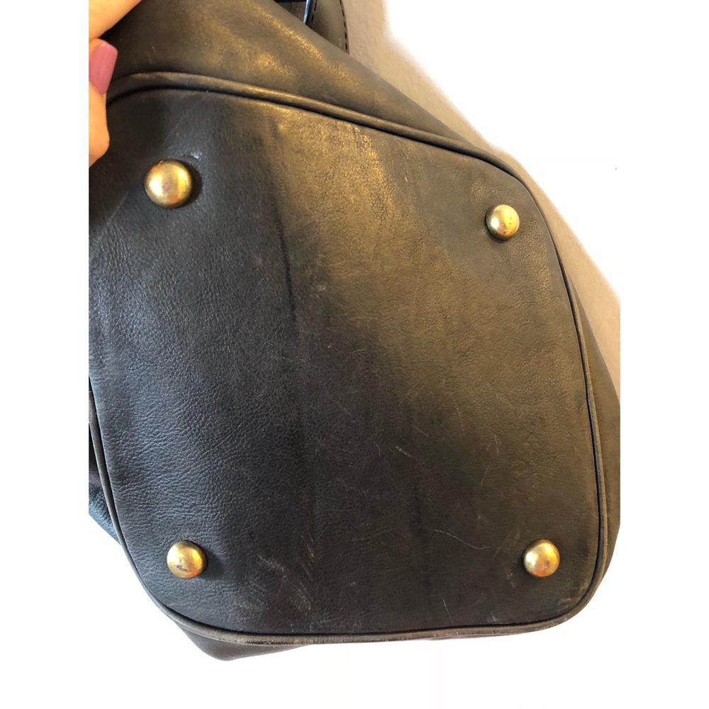 💥💥 SALE Anthropologie leather bucket bag - Picture 6 of 6